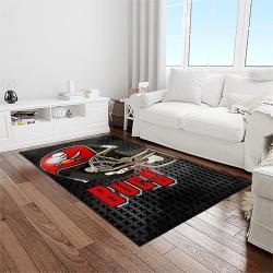 nfl tampa bay buccaneers football team logo sport carpet area rug home decor best gift for friends light room tpbb42