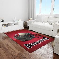 nfl tampa bay buccaneers football team logo sport carpet area rug home decor best gift for friends light room tpbb43