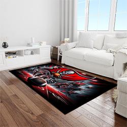 nfl tampa bay buccaneers football team logo sport carpet area rug home decor best gift for friends light room tpbb5