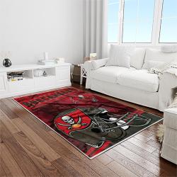 nfl tampa bay buccaneers football team logo sport carpet area rug home decor best gift for friends light room tpbb60