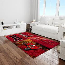 nfl tampa bay buccaneers football team logo sport carpet area rug home decor best gift for friends light room tpbb8