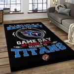 nfl tennessee titans football team logo sport carpet area rug home decor best gift for friends dark room tt35