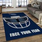 nfl tennessee titans football team logo sport carpet area rug home decor best gift for friends dark room tt53