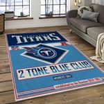 nfl tennessee titans football team logo sport carpet area rug home decor best gift for friends dark room tt59