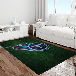 nfl tennessee titans football team logo sport carpet area rug home decor best gift for friends light room tt31