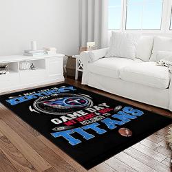 nfl tennessee titans football team logo sport carpet area rug home decor best gift for friends light room tt35
