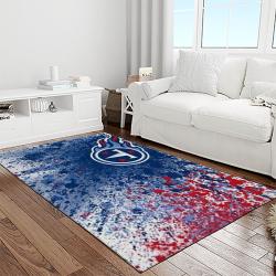 nfl tennessee titans football team logo sport carpet area rug home decor best gift for friends light room tt38