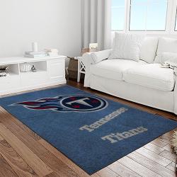 nfl tennessee titans football team logo sport carpet area rug home decor best gift for friends light room tt41