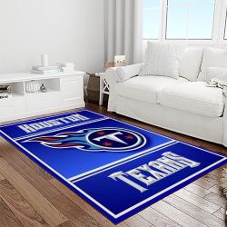 nfl tennessee titans football team logo sport carpet area rug home decor best gift for friends light room tt43