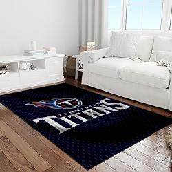 nfl tennessee titans football team logo sport carpet area rug home decor best gift for friends light room tt55