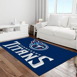 nfl tennessee titans football team logo sport carpet area rug home decor best gift for friends light room tt56