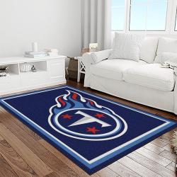 nfl tennessee titans football team logo sport carpet area rug home decor best gift for friends light room tt58