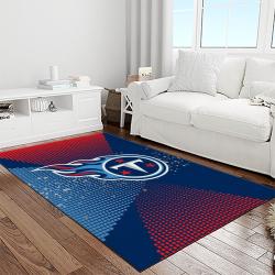nfl tennessee titans football team logo sport carpet area rug home decor best gift for friends light room tt62