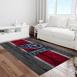 nfl tennessee titans football team logo sport carpet area rug home decor best gift for friends light room tt72