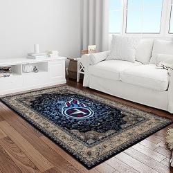 nfl tennessee titans football team logo sport carpet area rug home decor best gift for friends light room tt74