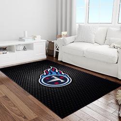 nfl tennessee titans football team logo sport carpet area rug home decor best gift for friends light room tt81