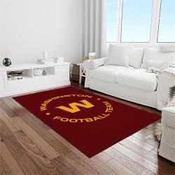 nfl washington commanders football team logo sport carpet area rug home decor best gift for friends light room wscd13
