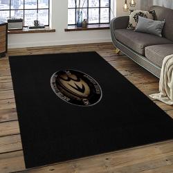 NHL Anaheim Ducks Rectangle Rug Personalized Non-Slip Carpet Gift For Ice Hockey Fans AHD12