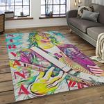 nirvana rock band punk rock music retangle carpet area rug home decor best gift for fan and friends dark room nv26