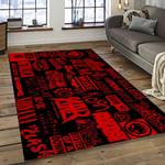 nirvana rock band punk rock music retangle carpet area rug home decor best gift for fan and friends dark room nv53