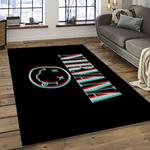 nirvana rock band punk rock music retangle carpet area rug home decor best gift for fan and friends dark room nv54