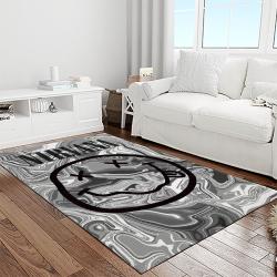 nirvana rock band punk rock music retangle carpet area rug home decor best gift for fan and friends light room nv40