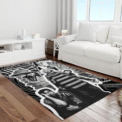 nirvana rock band punk rock music retangle carpet area rug home decor best gift for fan and friends light room nv51