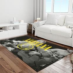 nirvana rock band punk rock music retangle carpet area rug home decor best gift for fan and friends light room nv52