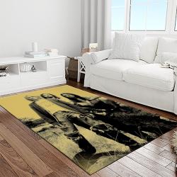 nirvana rock band punk rock music retangle carpet area rug home decor best gift for fan and friends light room nv57