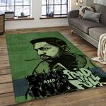 rakim rapper hiphop music retangle carpet area rug home decor best gift for fan and friends dark room rk11