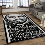 rakim rapper hiphop music retangle carpet area rug home decor best gift for fan and friends dark room rk16