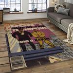 rakim rapper hiphop music retangle carpet area rug home decor best gift for fan and friends dark room rk19