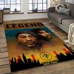 rakim rapper hiphop music retangle carpet area rug home decor best gift for fan and friends dark room rk4