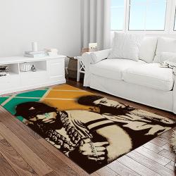 rakim rapper hiphop music retangle carpet area rug home decor best gift for fan and friends light room rk14