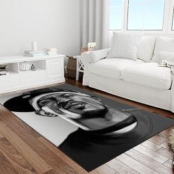 rakim rapper hiphop music retangle carpet area rug home decor best gift for fan and friends light room rk20