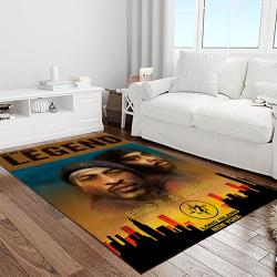rakim rapper hiphop music retangle carpet area rug home decor best gift for fan and friends light room rk4
