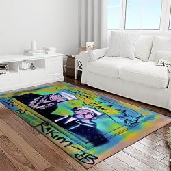 rakim rapper hiphop music retangle carpet area rug home decor best gift for fan and friends light room rk7