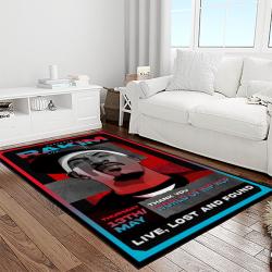 rakim rapper hiphop music retangle carpet area rug home decor best gift for fan and friends light room rk8