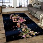 rick and morty cartoon tv show retangle carpet area rug home decor best gift for family dark room rm23