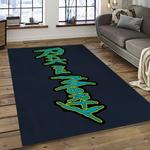 rick and morty cartoon tv show retangle carpet area rug home decor best gift for family dark room rm3
