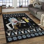 rick and morty cartoon tv show retangle carpet area rug home decor best gift for family dark room rm36