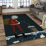 rick and morty cartoon tv show retangle carpet area rug home decor best gift for family dark room rm39