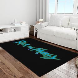 rick and morty cartoon tv show retangle carpet area rug home decor best gift for family light room rm2