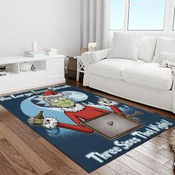 rick and morty cartoon tv show retangle carpet area rug home decor best gift for family light room rm31