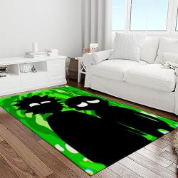 rick and morty cartoon tv show retangle carpet area rug home decor best gift for family light room rm6