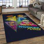 rocket power action cartoon retangle carpet area rug home decor best gift for fan and friends dark room rp26