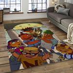 rocket power action cartoon retangle carpet area rug home decor best gift for fan and friends dark room rp27