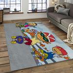 rocket power action cartoon retangle carpet area rug home decor best gift for fan and friends dark room rp29