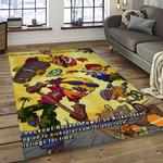 rocket power action cartoon retangle carpet area rug home decor best gift for fan and friends dark room rp30
