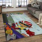 rocket power action cartoon retangle carpet area rug home decor best gift for fan and friends dark room rp34